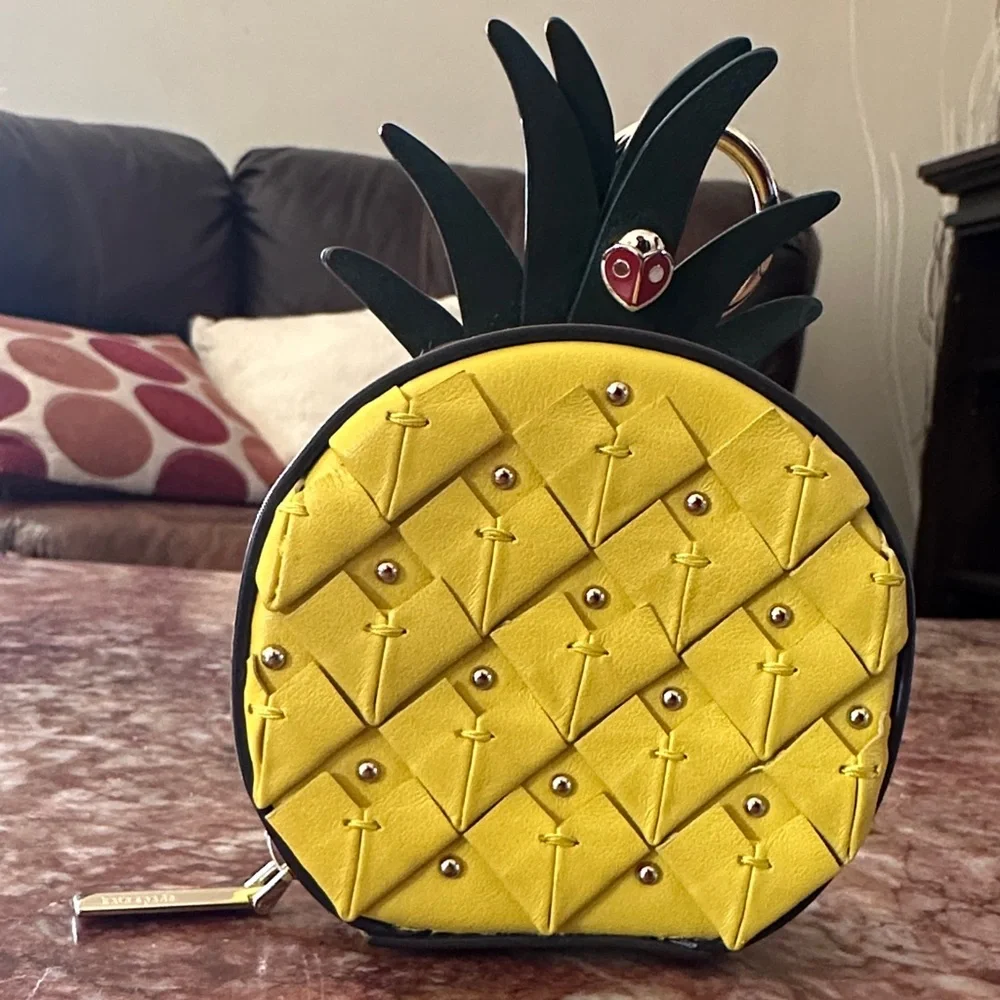 Kate Spade Pineapple coin pouch - Picture 1 of 13